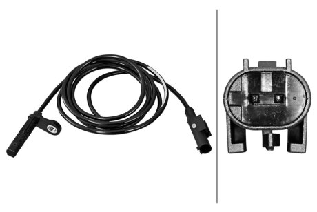 HELLA VW Датчик ABS CRAFTER 30-50 06- bhs (behr hella service) 6PU358217111 на Фольксваген Крафтер
