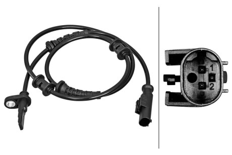 HELLA CITROEN датчик ABS задн. Jumper 06-, Fiat Ducato, Peugeot bhs (behr hella service) 6PU358217261