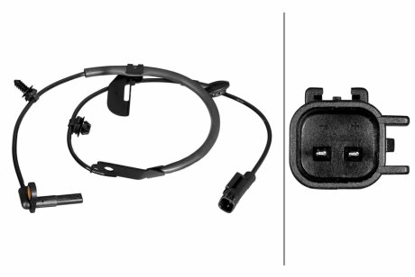 Датчик обертів колеса bhs (behr hella service) 6PU358217601 на Jeep Compass