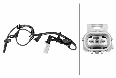 Датчик обертів колеса bhs (behr hella service) 6PU358218801 на Лексус Rx350