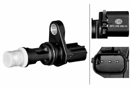 HELLA ACURA Імпульсний датчик колінчатого валу MDX 3.5 13-, RDX 3.5 12-, TLX 3.5 i-VTEC 14-, HONDA BHS (Behr hella service) 6PU358380461 Хонда