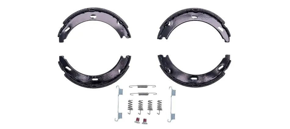 HELLA DB Щоки ручного гальма DB203 (164*20) з кріпленням. BHS (Behr hella service) 8DA 355 050-431