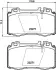 Тормозные колодки перед. W220/W163/R129-230 BHS (Behr hella service) 8DB355008691