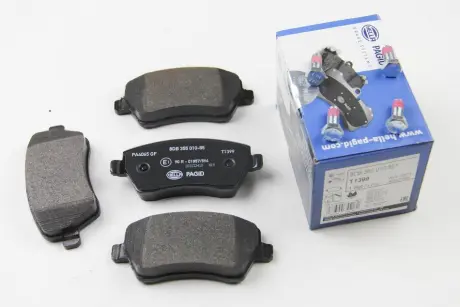 Тормозные колодки перед. Kangoo 08- (R14) BHS (Behr hella service) 8DB355010851 Ниссан Ноут е12