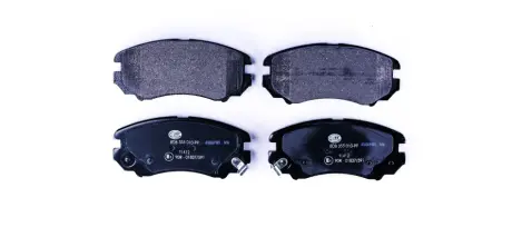 Передні тормозні (гальмівні) колодки BHS (Behr hella service) 8DB355010991 Hyundai Элантра hd