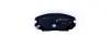 Передние тормозные колодки BHS (Behr hella service) 8DB355012461