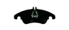 Передние тормозные колодки BHS (Behr hella service) 8DB 355 012-621