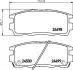Тормозні (гальмівні) колодки BHS (Behr Hella Service) 8DB355012951 (фото 4)