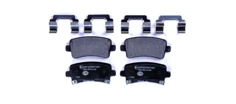 Тормозные колодки задние Opel Insignia 08- (TRW) BHS (Behr hella service) 8DB355012991 Chevrolet Aveo т250