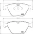 Передние тормозные колодки BHS (Behr hella service) 8DB355013931