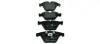 Передние тормозные колодки BHS (Behr hella service) 8DB355013931