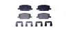 Передние тормозные колодки BHS (Behr hella service) 8DB355040001
