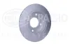 HELLA PRO MITSUBISHI Гальмівний диск задн. COLT CZC VI 1.5 06, COLT VI 1.1, 1.3, 1.5 04-, SMART BHS (Behr Hella Service) 8DD355111531 (фото 3)