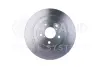 HELLA SUBARU диск гальмівний задн. Legacy III,IV 98-, Outback 00- BHS (Behr hella service) 8DD355113791