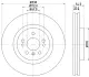 Диск гальмівний BHS (Behr hella service) 8DD355126301