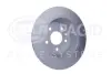 HELLA PRO HIGH CARBON DB диск гальмівний задн. Vito 95-03 (280*10) BHS (Behr Hella Service) 8DD 355 127-241 (фото 3)