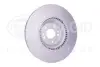HELLA PRO HIGH CARBON DB диск гальмівний передн. GL X164 06- BHS (Behr Hella Service) 8DD355128941 (фото 3)