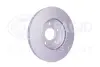 HELLA PRO HIGH CARBON FORD диск гальмівний передн. Focus, Focus C-Max 03- 1,6-1,8 03- (278*25) BHS (Behr hella service) 8DD355129361