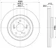 Диск гальмівний BHS (Behr hella service) 8DD355132241