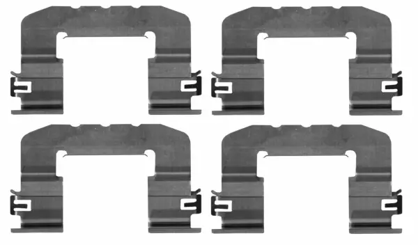 Ремкомплект направляющих тормозного суппорта BHS (Behr hella service) 8DZ355205701