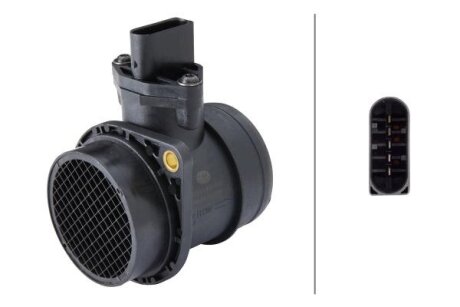 HELLA BMW Витратомір повітря 3-serie E46/90 1,6-2,0i, 1-serie E87 1,6i bhs (behr hella service) 8ET009149041 на Бмв Е90
