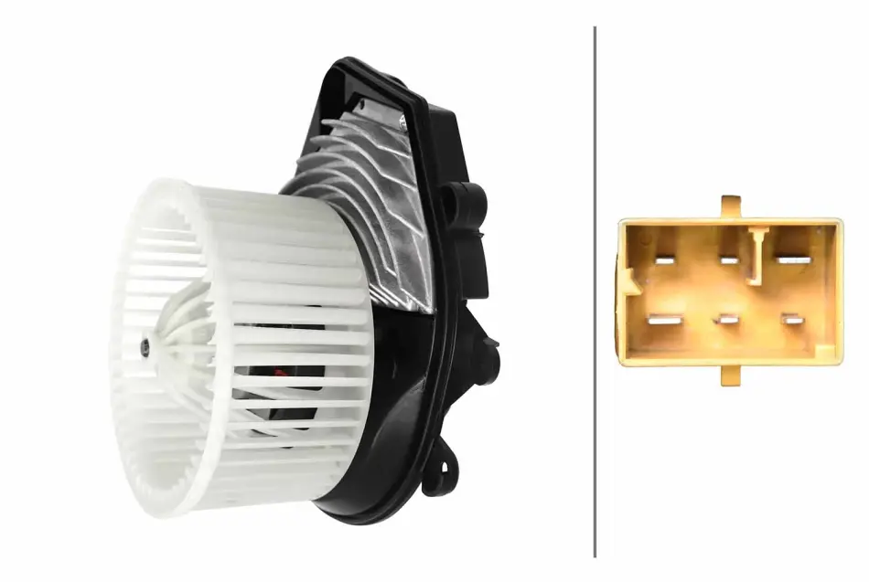 HELLA VW Вентилятор салону Audi A4, Passat 96-, Skoda SuperB I 01- BHS (Behr hella service) 8EW366400081