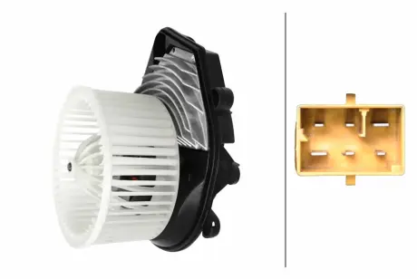 HELLA VW Вентилятор салону Audi A4, Passat 96-, Skoda SuperB I 01- BHS (Behr hella service) 8EW366400081 Ауди А4 б5