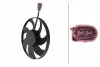 HELLA VW Вентилятор радіатора Audi A1/3, Caddy III,IV, Golf V,VI, Passat, Touran, Skoda Octavia II, SuperB II, Yeti BHS (Behr hella service) 8EW366420111