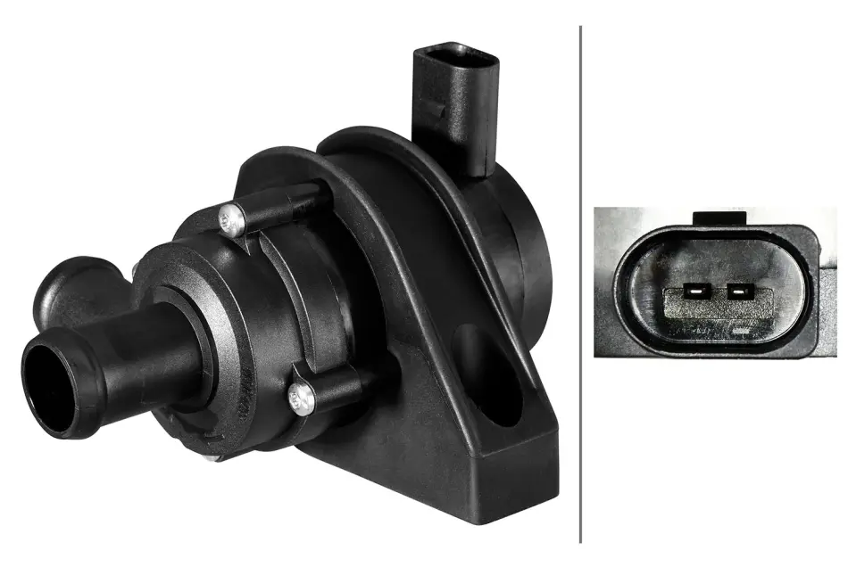 HELLA VW Додатковий водяний насос TRANSPORTER V 1.9-3.2 TDI 03-, MULTIVAN V 1.9-3.2 TDI 03 BHS (Behr Hella Service) 8TW358304601 (фото 1)