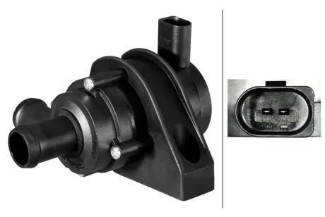 HELLA VW Додатковий водяний насос TRANSPORTER V 1.9-3.2 TDI 03-, MULTIVAN V 1.9-3.2 TDI 03 BHS (Behr Hella Service) 8TW358304601