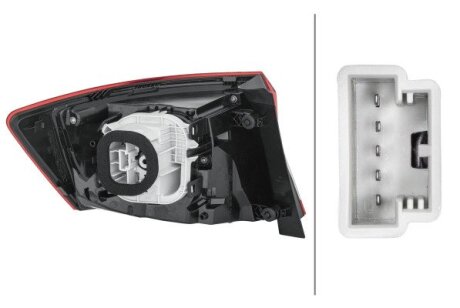 Фонарь (фара) заднего хода bhs (behr hella service) 9EL354856021