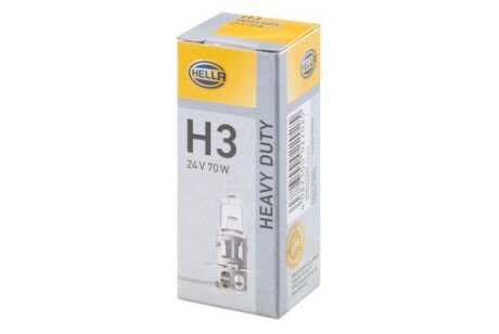 Автолампа H3 24V 70W PK22S bhs (behr hella service) 8GH002090251