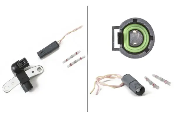 Датчик положення колінвала Nissan Kubistar, Renault Clio, Kangoo, Laguna, Scenic 1.5-1.9CDi 96- BHS (Behr Hella Service) 6PU009163971 (фото 1)