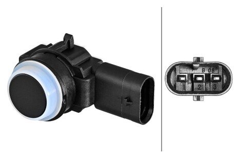 Датчик, система допомоги при паркуванні bhs (behr hella service) 6PX358270451