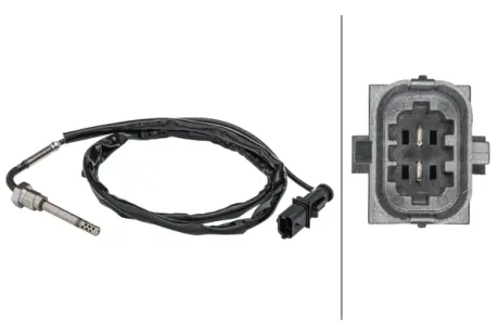 Датчик температури відпрацьованих газів Fiat Doblo 1.3 MJTD 05- BHS (Behr hella service) 6PT358181451 Фиат Добло