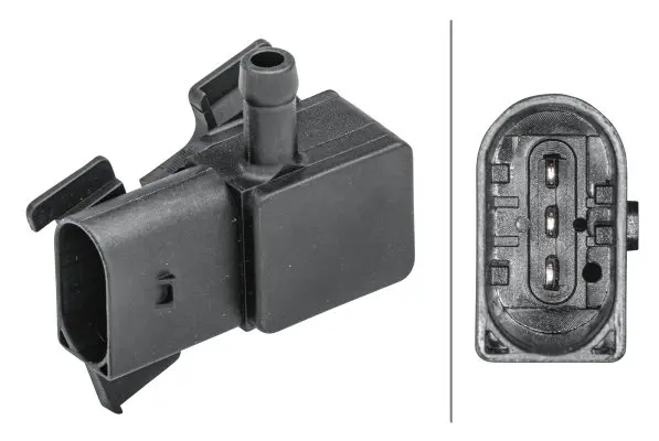 Датчик тиску вихлопних газів BHS (Behr hella service) 6PP009409021