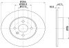 Диск гальмівний зад. 264x10x42.2 Opel Meriva 1.6I 16V, 1.7DTI/CDTI, 1.8 03.05- bhs (behr hella service) 8DD 355 110-271