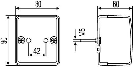 Елемент оптики авто bhs (behr hella service) 2SA996012091