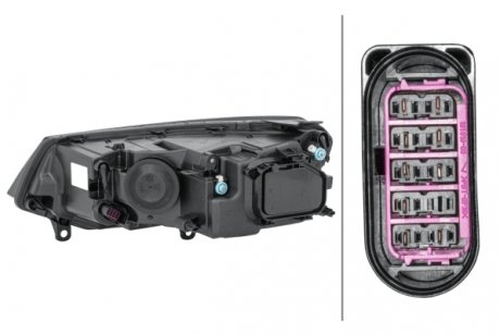 Передняя фара bhs (behr hella service) 1EJ010328221