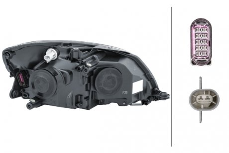 Передня фара bhs (behr hella service) 1ZL010417411