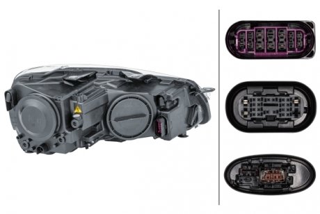 Передня фара bhs (behr hella service) 1ZS009902511