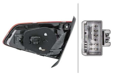 Ліхтар (фара) заднього ходу bhs (behr hella service) 2TZ011882071