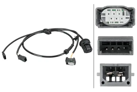 HELLA AUDI датчик ABS задн.лів.A6 97- BHS (Behr Hella Service) 6PU 012 806-801