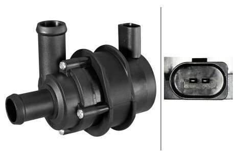 HELLA AUDI Додатковий водяний насос A1, A3, SKODA, VW bhs (behr hella service) 8TW358304541