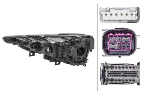 AUDI Основна фара права LED Q8 (4MN, 4MT) 18- bhs (behr hella service) 1EX354871021