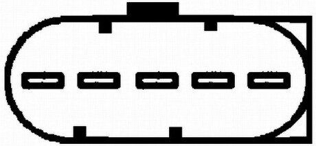 AUDI Витратомір повітря A3 1,8 98-03 VW Golf IV 1,6/2,0: Sharan 1,8T/2,0 SKODA 2,0 00- SEAT bhs (behr hella service) 8ET009142701