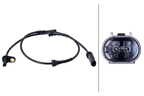 HELLA BMW Датчик ABS передн. X5 (G05, F95), X6 (G06, F96), X7 (G07), XM (G09) bhs (behr hella service) 6PU358216081 на Рено 11
