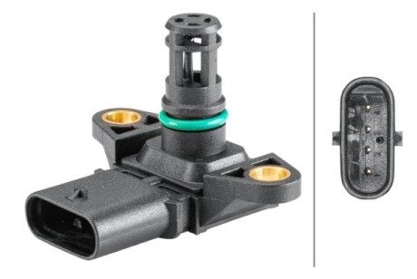 HELLA BMW Датчик тиску наддува 1 (F20), 1 (F21), 1 Купе (E82), 3 Купе (E92) bhs (behr hella service) 6PP358152381