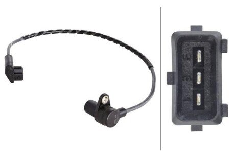 HELLA BMW Імпульсний датчик (бензин) 5 E34 530/535,7 E32 730/735 88- bhs (behr hella service) 6PU009110531 на Бмв E34