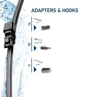 Щітка склоочисника (двірник) bhs (behr hella service) 9XW358179141